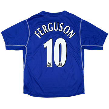 2002-03 Everton Maillot Domicile Ferguson #10 - 6/10 - (XL)