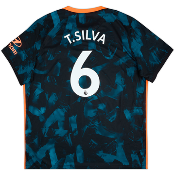 2021-22 Chelsea Maillot Third T.Silva #6 - 10/10 - (XXL)