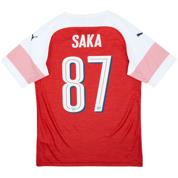 2018-19 Maillot domicile Arsenal Saka #87 - 10/10 - (S)