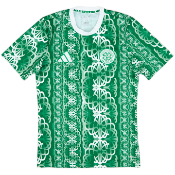 2024-25 Celtic adidas Maillot d'entraînement avant-match – 10/10 – (S)