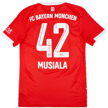 2022-23 Bayern Munich Maillot Domicile Musiala #42 - 6/10 - (S)