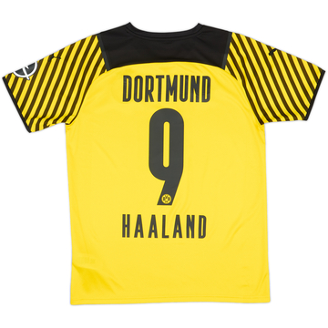 2021-22 Borussia Dortmund Maillot Domicile Haaland #9 - 8/10 - (M)