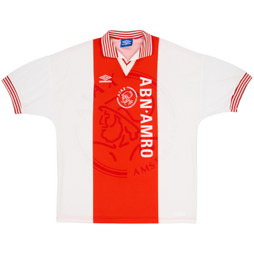 1995-96 Ajax Maillot Domicile - 10/10 - (XL)