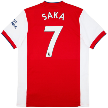 2021-22 Arsenal Maillot domicile Saka #7 - 8/10 - (L)