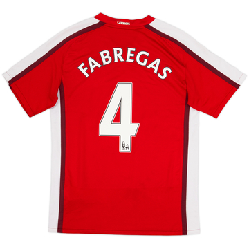 2008-10 Arsenal Maillot Domicile Fabregas #4 - 6/10 - (S)