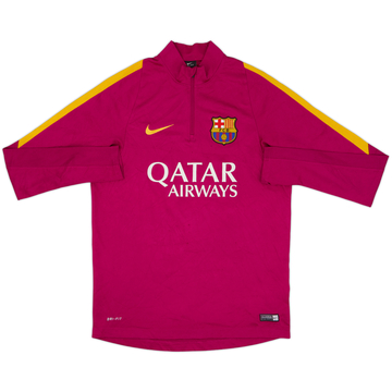 2016-17 Barcelona Nike Haut d'entraînement 1/4 Zip - 3/10 - (M)