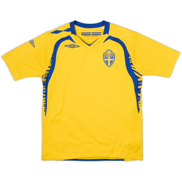 2007-09 Sweden Maillot domicile - 9/10 - Garçons S