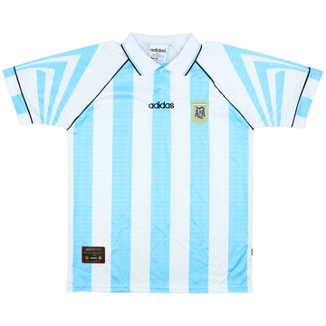 1996-98 Argentina Maillot domicile - 9/10 - (L)