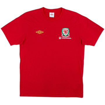 2010-11 Wales Umbro T-shirt coton - 6/10 - (L)