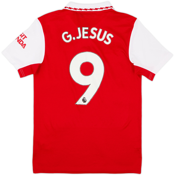 2022-23 Arsenal Maillot domicile G.Jesus #9 - 6/10 - (S)