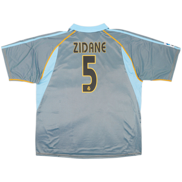 2003-04 Real Madrid Troisième maillot Zidane #5 (L)