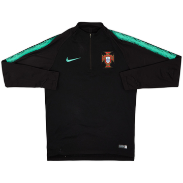 2018-19 Portugal Nike Haut d'entraînement 1/4 Zip - 8/10 - (S)