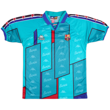1995-97 Barcelona Maillot extérieur - 8/10 - (S)