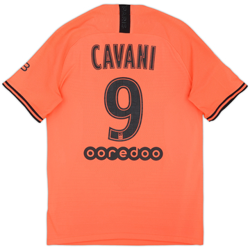 2019-20 Paris Saint-Germain Maillot extérieur authentique Cavani #9 - 10/10 - (M)