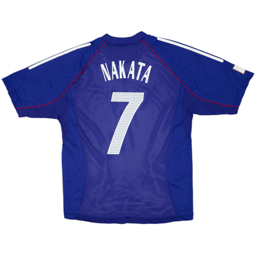 2002-04 Japan Maillot Domicile Version Joueur Nakata #7 - 8/10 - (L)