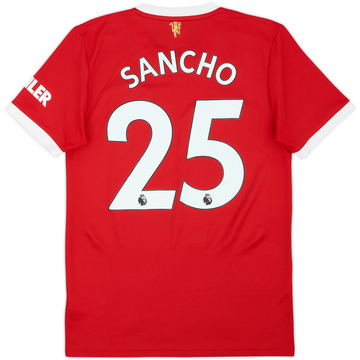 2021-22 Manchester United Maillot domicile Sancho #25 - 8/10 - (S)