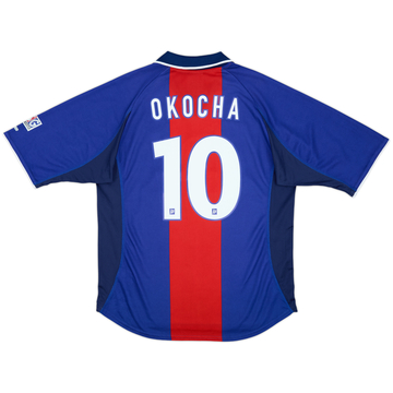 2000-01 Paris Saint-Germain Maillot Domicile Okocha #10 - 8/10 - (L)