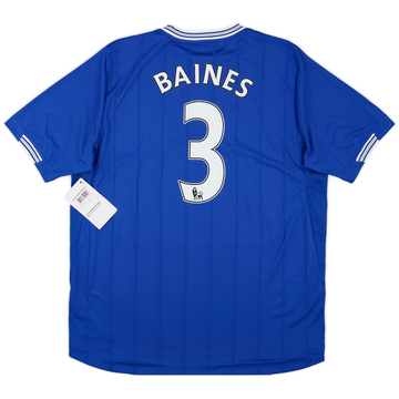 2009-10 Everton Home Shirt Baines #3