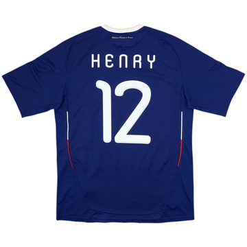 2009-10 France Maillot Domicile Henry #12 (L)