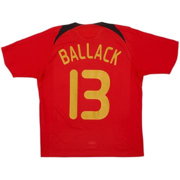 2008-09 Germany Maillot extérieur Ballack #13 - 8/10 - (XL.Boys)