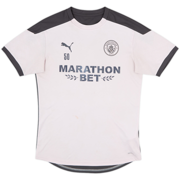2020-21 Manchester City Puma Maillot d'entraînement version joueur #50 - 7/10 - (M)