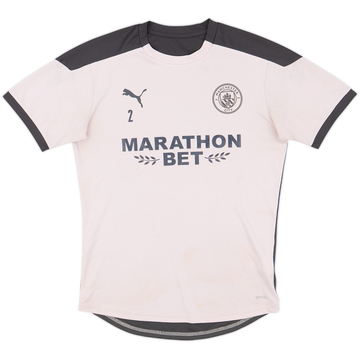 2020-21 Manchester City Puma Maillot d'entraînement version joueur #2 - 6/10 - (S)