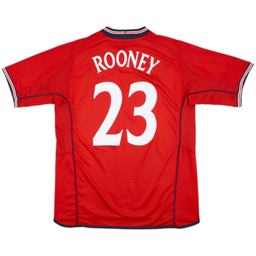 Maillot extérieur Angleterre 2002-04 Rooney #23 - 7/10 - (L)