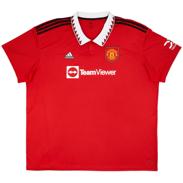 2022-23 Manchester United Maillot Domicile - 9/10 - (4XL)