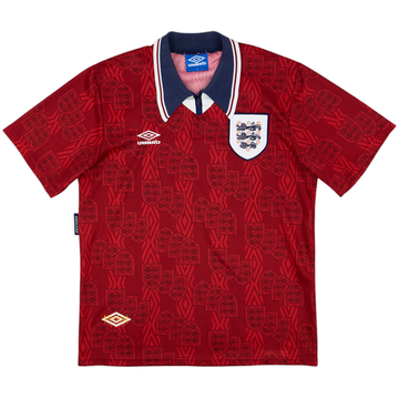 1993-95 England Maillot extérieur
