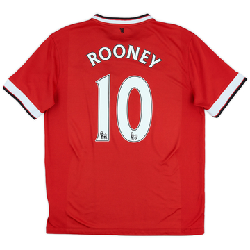 2014-15 Manchester United Maillot Domicile Rooney #10 - 5/10 - (L)