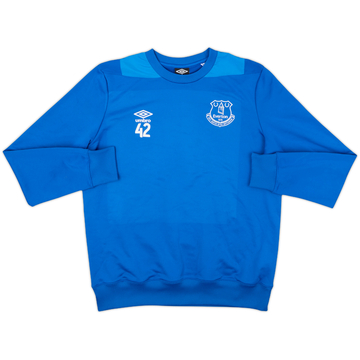 2016-17 Everton version joueur Umbro Sweat #42 - 7/10 - (L)