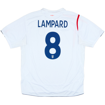 2005-07 Maillot domicile Angleterre Lampard #8 - 7/10 - (XXL)