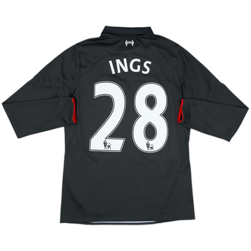 2015-16 Liverpool Troisième Maillot ML Ings #28 - 7/10 - (S)