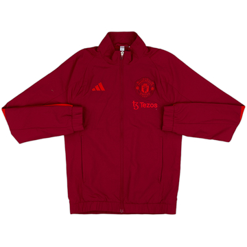 2023-24 Manchester United adidas Veste de survêtement - 9/10 - (XS)