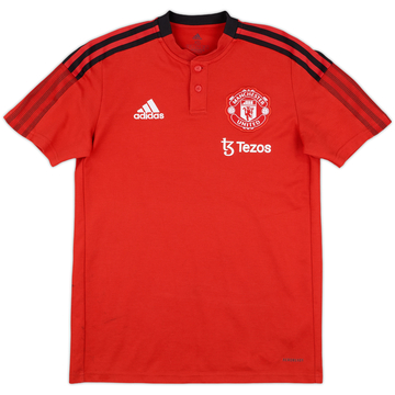 2021-22 Manchester United adidas Polo - 10/10 - (XS)