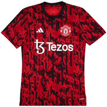 2023-24 Manchester United adidas Maillot d'entraînement - 9/10 - (S)