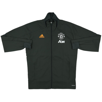 2020-21 Manchester United adidas Veste de survêtement à capuche - 10/10 - (M)