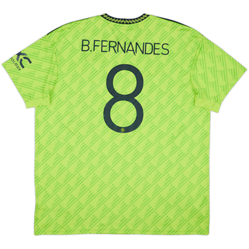 2022-23 Manchester United Maillot Third B.Fernandes #8 - 7/10 - (XXL)