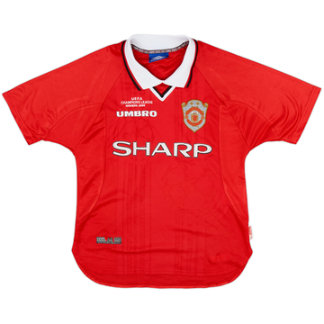 Maillot Manchester United 'Vainqueurs CL' 1999-00 - 5/10 - (Y)