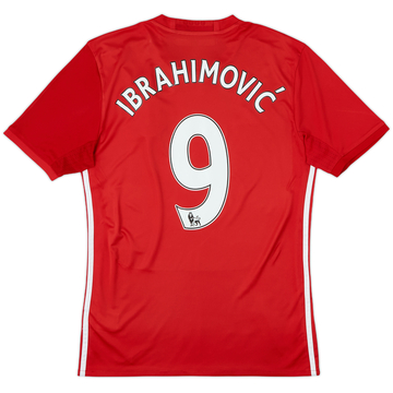 2016-17 Manchester United Maillot domicile Ibrahimovic #9 - 6/10 - (S)