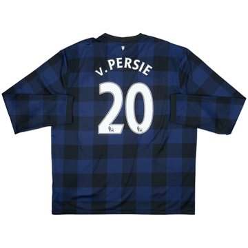 2013-14 Manchester United Maillot Extérieur ML V.Persie #20 - 8/10 - (XXL)