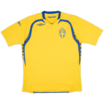 Maillot domicile Suède 2007-09 - 5/10 - (L)