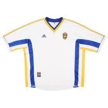 1998-00 Suède Maillot extérieur - 6/10 - (XL)