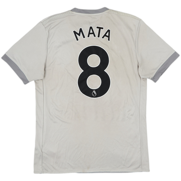 2017-18 Manchester United Maillot Third Mata #8 - 6/10 - (M)