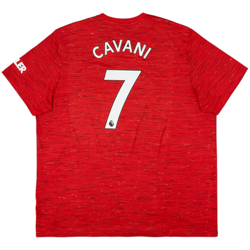 2020-21 Manchester United Maillot Domicile Cavani #7 - 8/10 - (3XL)
