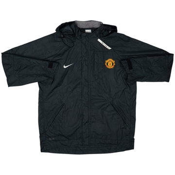 2007-08 Manchester United Nike Veste de pluie à capuche - 5/10 - (M)