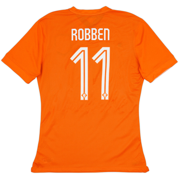 2014-15 Netherlands Maillot domicile authentique Robben #11 - 9/10 - (XXL)