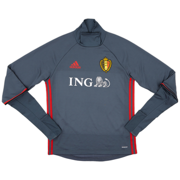2016-17 Belgium adidas Haut d'entraînement - 9/10 - (S)