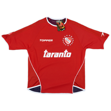 2003-04 Independiente Topper réédition maillot domicile