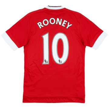 2015-16 Manchester United Maillot domicile Rooney #10 - 8/10 - (XS)
